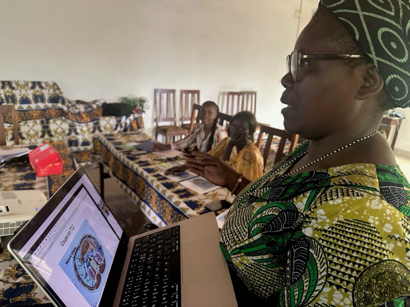 Session de formation médicale au Congo